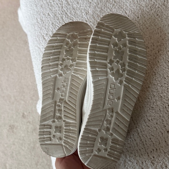 Hey Dude wendy linen natural white Women's White Sneakers 36 EU 6US - Picture 6 of 10